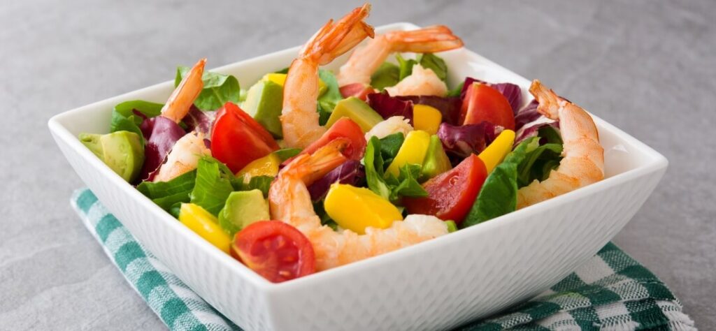 prawn avacado salad